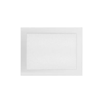 14a0f10c9d6712335523ec60b44bb0f1 KRATKI KRATKA KOMINKOWA PROSTOKĄTNA BIAŁA 220X300 MM