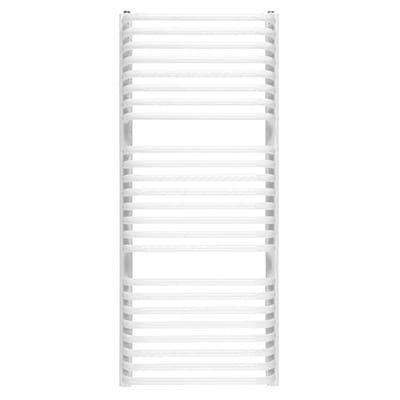 3e6dcad9e3f1a36486eb2e96bf931223 ALTERNA GRZEJNIK ŁAZIENKOWY IRIS STALOWY BIAŁY 400 X 686 MM 378W