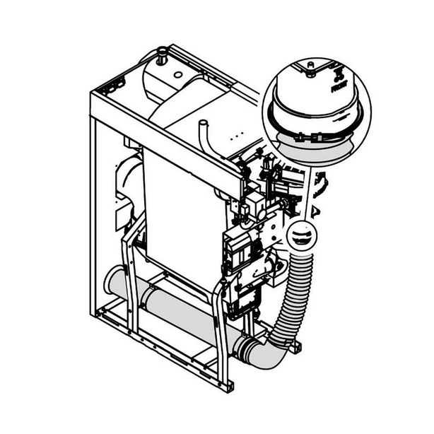 46576 BOSCH ZESTAW DO PRACY NIEZALEŻNEJ OD POWIETRZA W POMIESZCZENIU DN110 (75 – 150 KW) – 7736602650