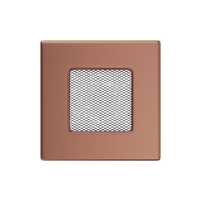 512970880fb94860c2a415c1d7097618 KRATKI KRATKA KOMINKOWA PROSTOKĄTNA MIEDŹ GALWANICZNA 110X110 MM