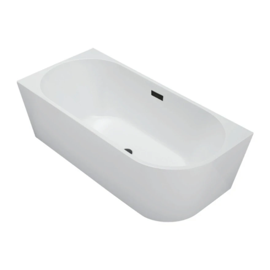 BALNEO-WANNA-WOLNOSTOJACA-NAROZNA-PRAWA-AVOLA-Z-POKRYWKA-BLACK-170X80-CM BALNEO WANNA WOLNOSTOJĄCA NAROŻNA PRAWA AVOLA Z POKRYWKĄ BLACK 170X80 CM