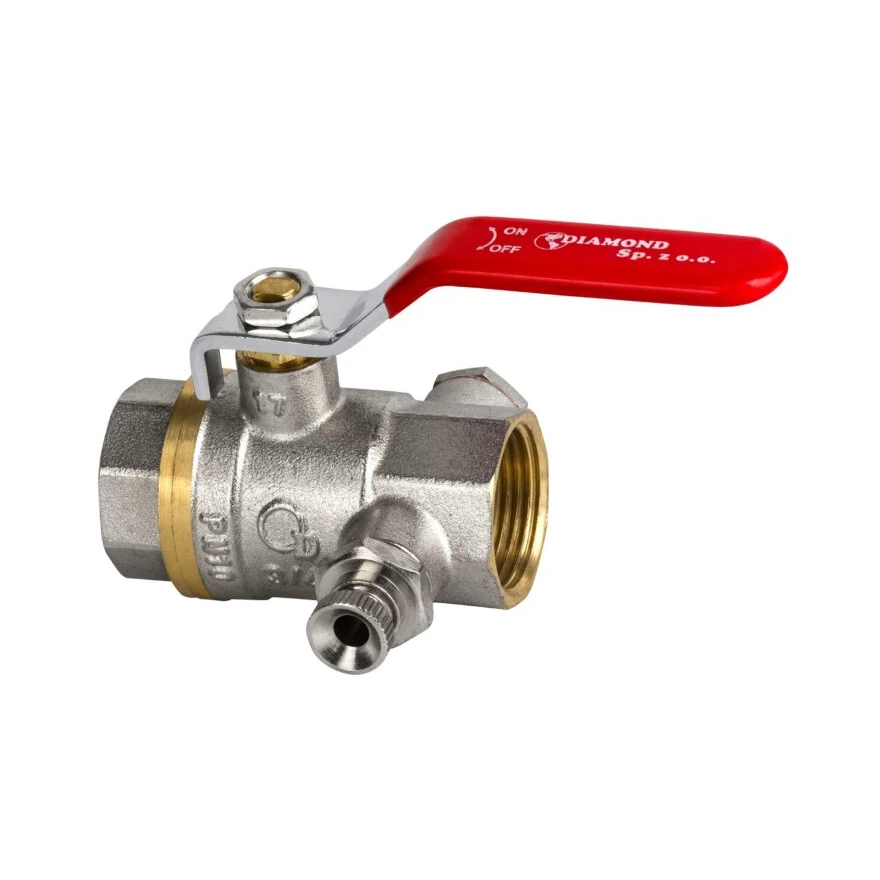 DIAMOND-ZAWOR-KULOWY-Z-RACZKA-I-ODPOWIETRZNIKIEM-DN15-12-PN16-GWGW DIAMOND ZAWÓR KULOWY Z RĄCZKĄ I ODPOWIETRZNIKIEM DN15 1/2″ PN16 GW/GW