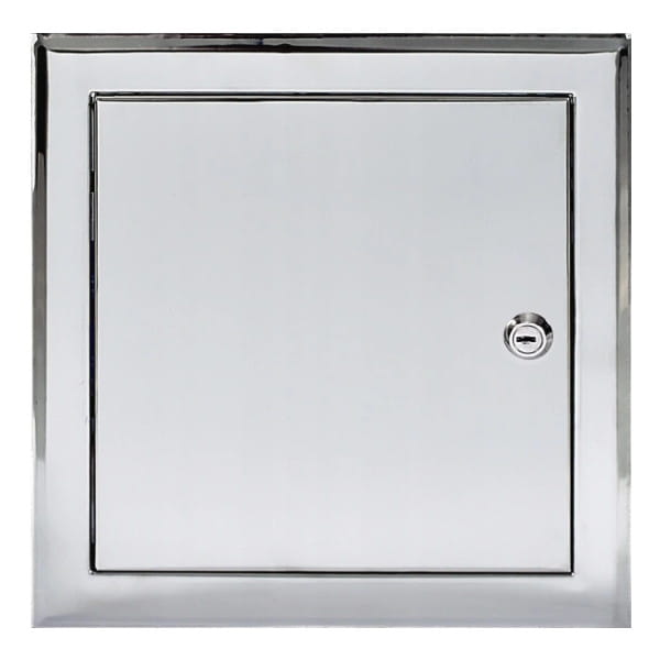 DRZWICZKI-REWIZYJNE-METALOWE-NIERDZEWNE-NA-ZAMEK DRZWICZKI REWIZYJNE METALOWE NIERDZEWNE NA ZAMEK 250×250 MM