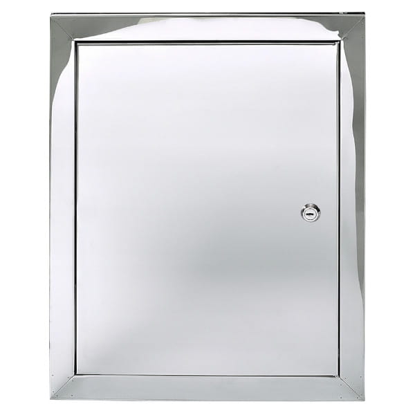 DRZWICZKI-REWIZYJNE-METALOWE-NIERDZEWNE-NA-ZAMEK DRZWICZKI REWIZYJNE METALOWE NIERDZEWNE NA ZAMEK 150×250 MM