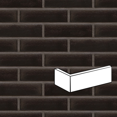 KING-KLINKER-ONYKSOWA-CZERN-PLYTKA-KATOWA-250120x65x10-MM KING KLINKER ONYKSOWA CZERŃ PŁYTKA KĄTOWA 120/250x65x10 MM