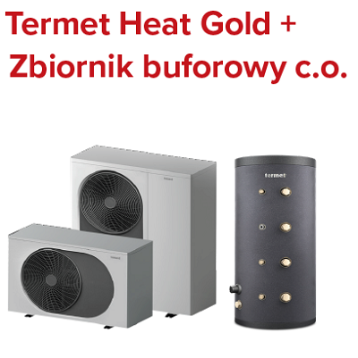 SHOPER TERMET PAKIET POMPA CIEPŁA HEAT GOLD 20 DC + BUFOR ENERGY 300 WPH9904 00 00 00-6 – AUTORYZOWANY DYSTRYBUTOR !!!
