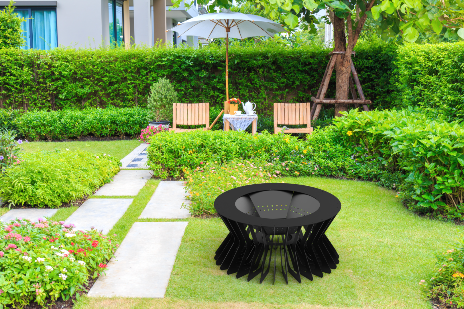 SIERRA STALFLEX PALENISKO OGRODOWE SIERRA 900X430