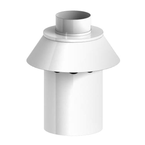 T-9000-04-01-25 TERMET ZAKOŃCZENIE PIONOWE PP/STAL 25 CM Ø80/Ø125 MM T 9000 04 01 26