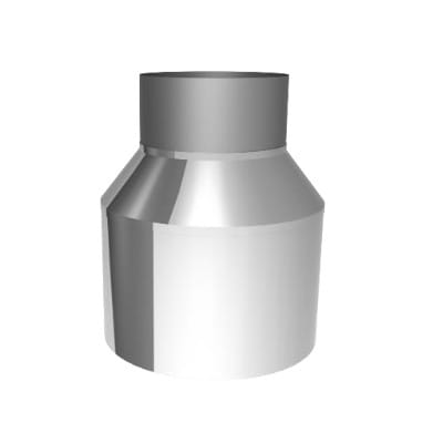 T9000040549 TERMET ZAKOŃCZENIE WYLOTU (PRZY ZASTOSOWANIU ELEMENTÓW Z ZASYSEM POWIETRZA) PP/STAL Ø80/Ø125 MM T 9000 04 05 49