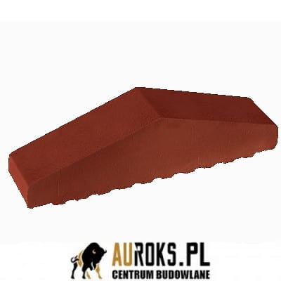 cc2acb72a0372b113b6f650527320054 KSZTAŁTKA OGRODZENIOWA KLINKIEROWA KOLOR NUTA CYNAMONU KO 310/250x65x78 MM ZAOKRĄGLONA PEŁNA KLINKIER PRZYSUCHA