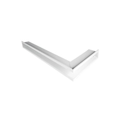 df8c5e7a99160c098c063b2ace71bde8 KRATKA KOMINKOWA OTWARTA NAROŻNA PRAWA BIAŁA 80x40X6CM