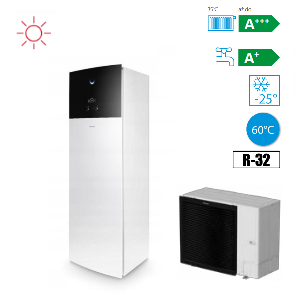 erla-tylko-grzewcza-shoper DAIKIN ALTHERMA 3 R F TRÓJFAZOWA POMPA CIEPŁA TYPU ALL IN ONE 11 KW ERLA11DW1/EBVH11S18D9W – TYLKO GRZANIE (180 L zint. zas. C.W.U oraz grzałka 9kW)